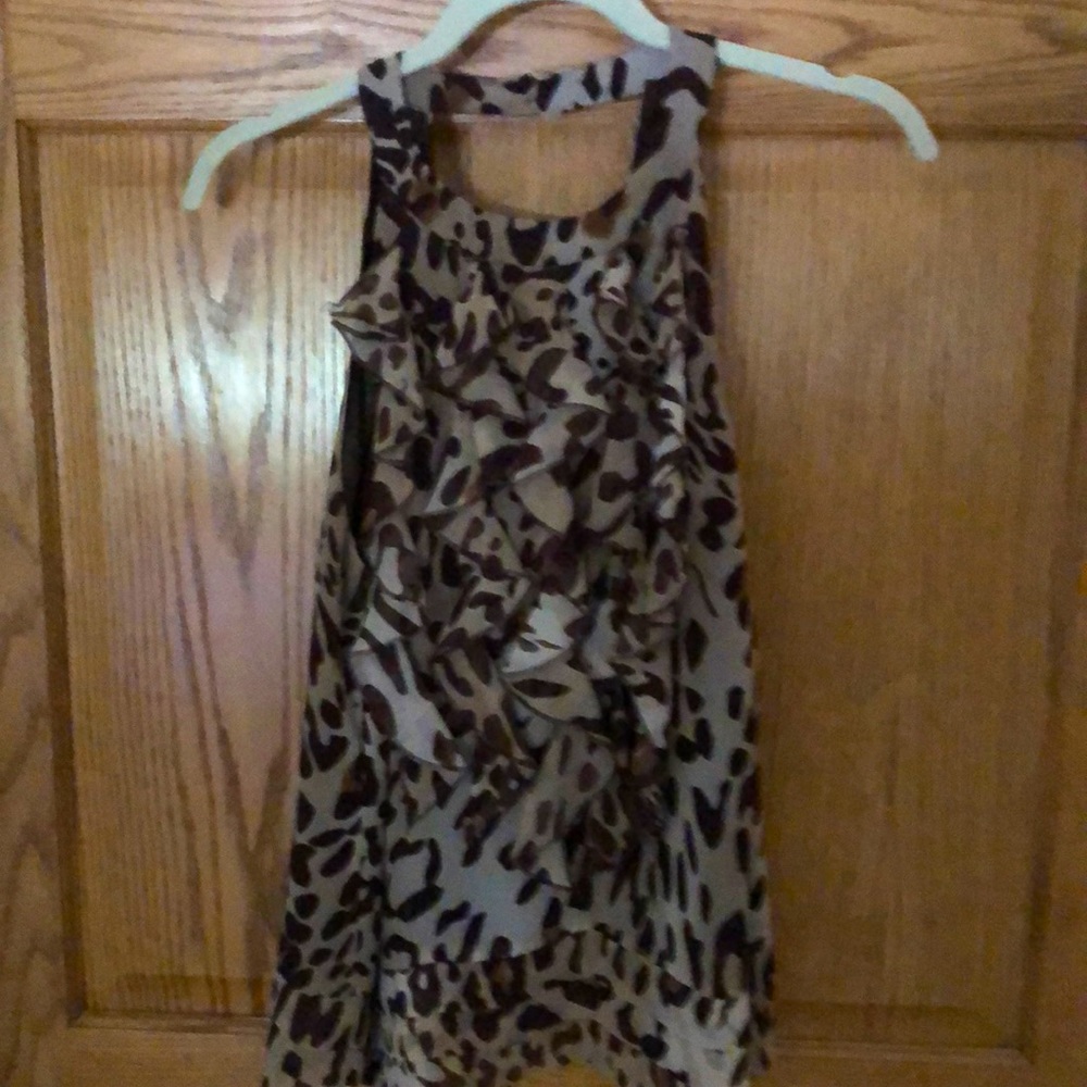 Ruffle tank